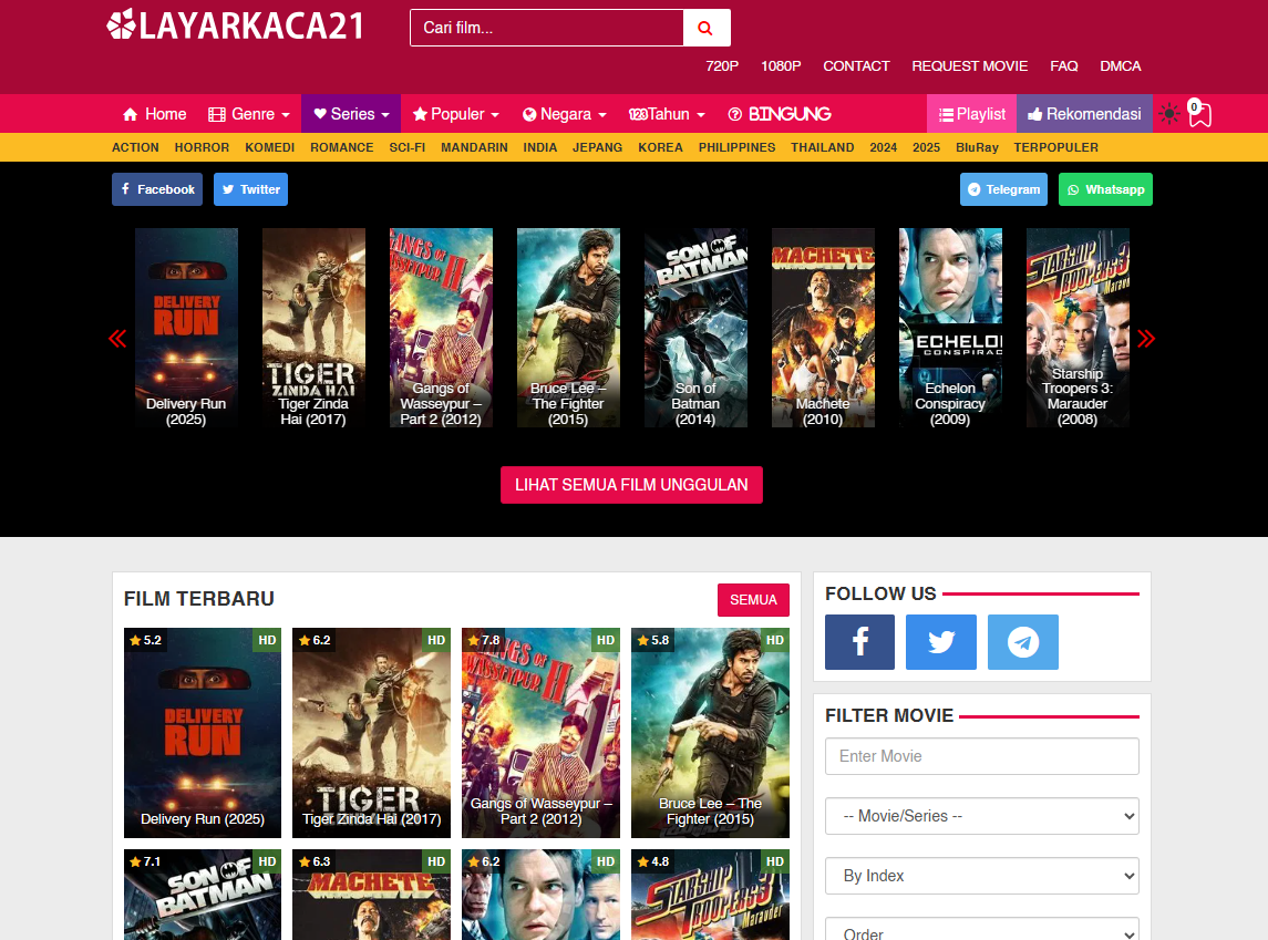 Display Layarkaca21